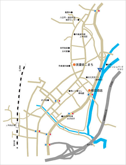 浪漫坂こまち地図